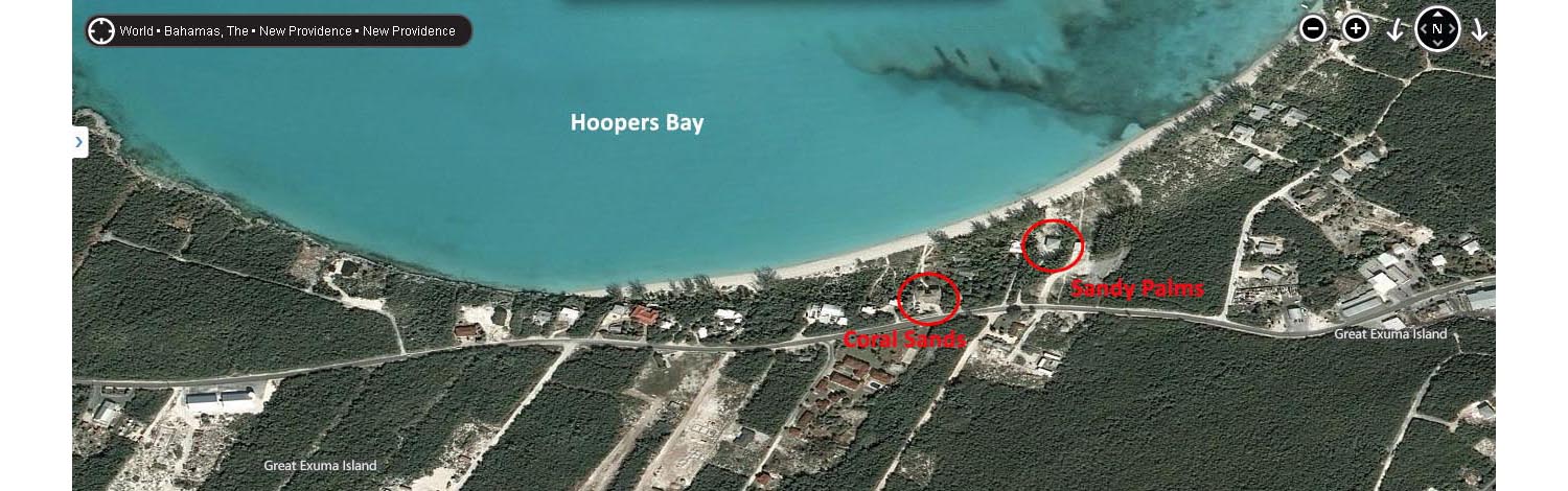 Bing Map of location